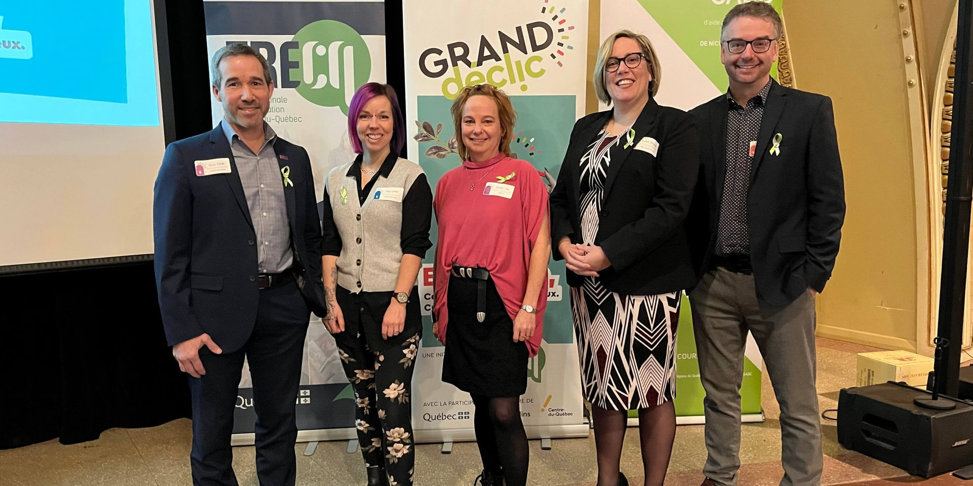 Photo officielle Forum Grand déclic Nicolet-Bécancour